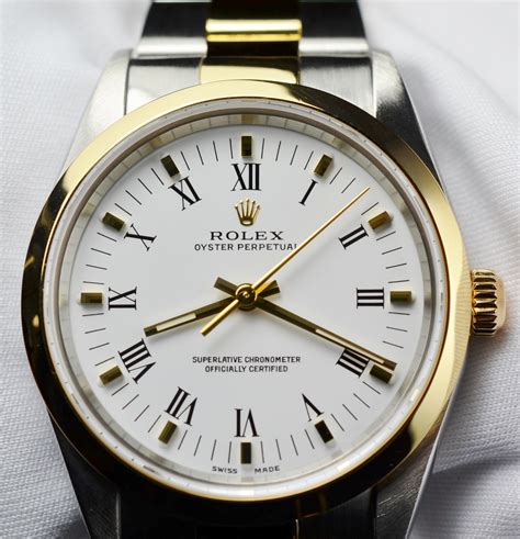 Rolex Oyster Perpetual 34 34mm Oyster Perpetual 18k Yellow